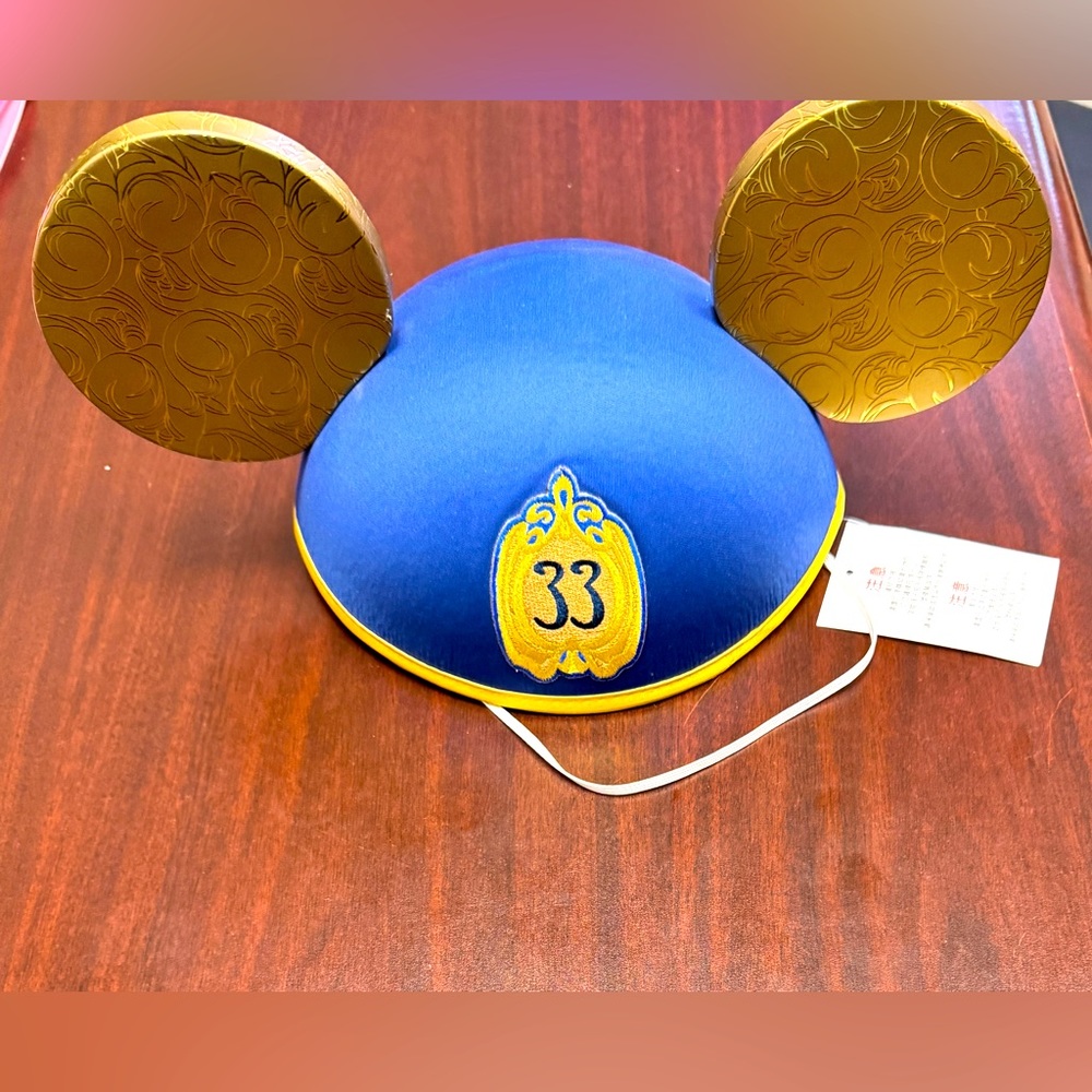 Official Disneyland Club 33 ears.